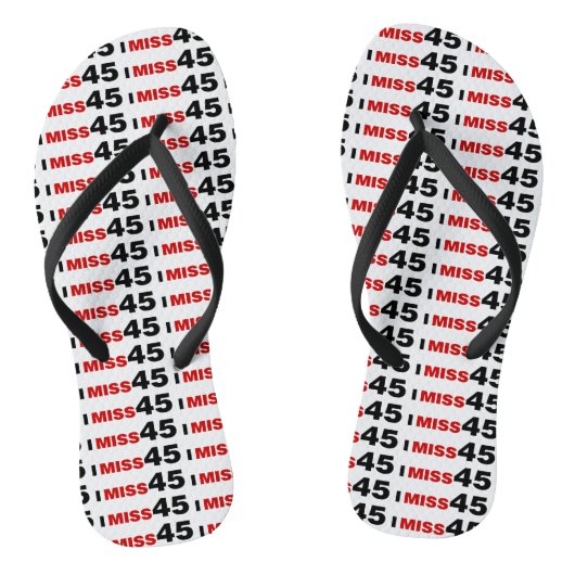 I Miss 45 Teenslippers (Voetbed)