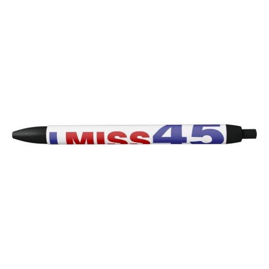 I Miss 45 Zwarte Inkt Pen (Voorkant)