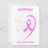 I Miss My Granddaughter Breast Cancer Awareness Aankondiging (Voorkant)