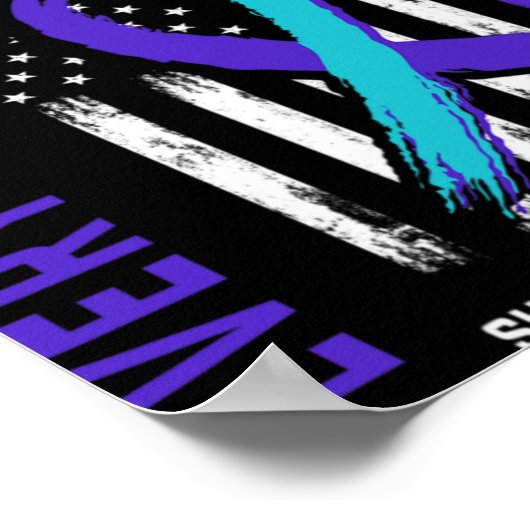 I Miss My Wife Suicide Awareness Prevention Americ Poster (Hoek)