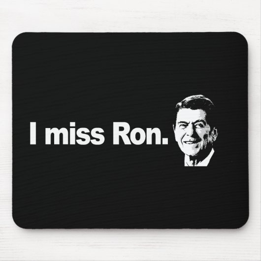I MISS RON Bumpersticker Muismat (Voorkant)