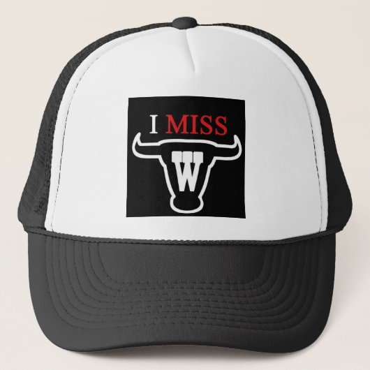 i MISS W TEXAS STYLE! Trucker Pet (Voorkant)