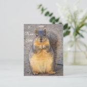 I Miss You/Any Occasions_ Briefkaart (Staand voorkant)