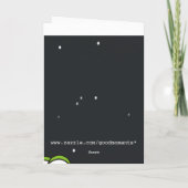 I miss You Sad Lizard Greeting Cards Kaart (Achterkant)