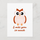 I miss you so much briefkaart (Voorkant)