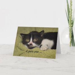 I Misser You, het Schuwe Katje van de Smoking Kaart