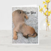 I Misser You Kaart (Gele Bloem)