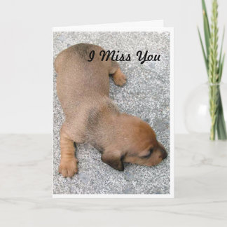 I Misser You Kaart
