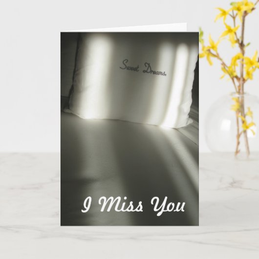 I Misser You Kaart (Gele Bloem)