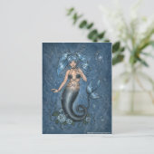 I Misser You Mermaid Postcard Briefkaart (Staand voorkant)