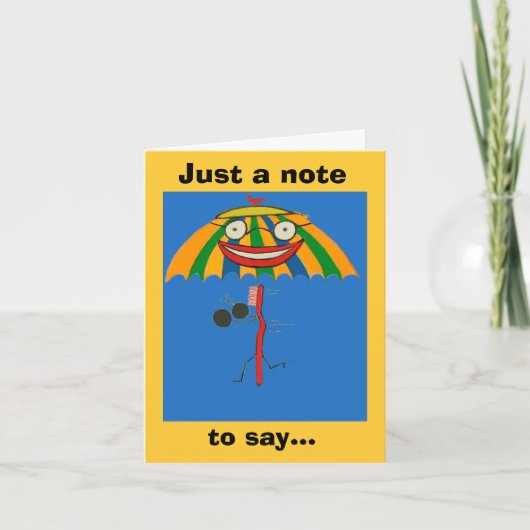 I Misser You Note Card Kaart (Voorkant)