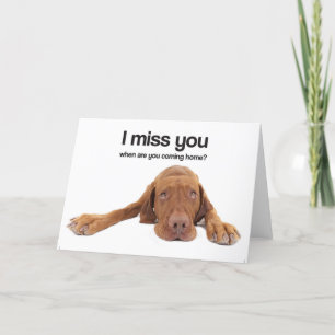I Misser You (Vizsla) Kaart