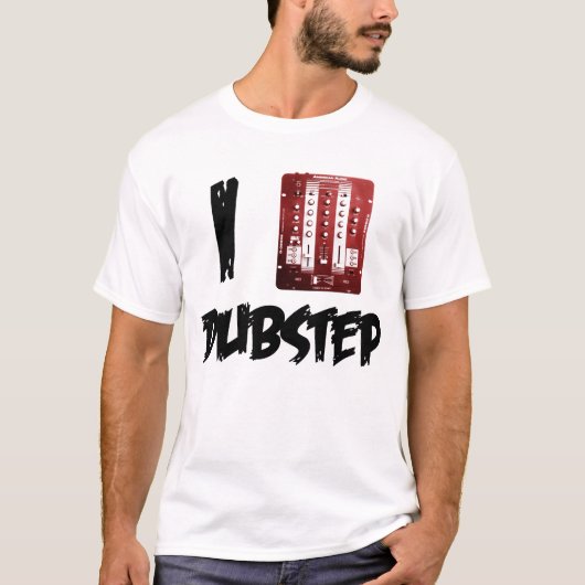 I Mix Dubstep T-shirt (Voorkant)