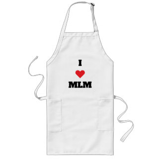 I ❤️ MLM-Schort Lang Schort