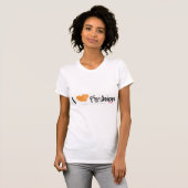 I Mode Sinaasappel T-shirt (Voorkant volledig)