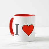 I Mok voor het naaien van hart (Voorkant links)