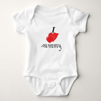 'I ❤️ Mommy' Design voor de outfit van je kleintje Romper