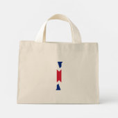 I Monogram bedekt op Union Jack Flag tcnt Mini Tote Bag (Achterkant)