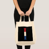 I Monogram overlay op NLD Vlag op bk gtcnt Tote Bag (Voorkant (product))