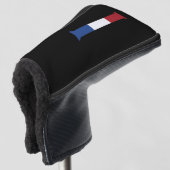 I Monogram overlay op NLD Vlag op bk pct Golfheadcover (3/4 voorkant)