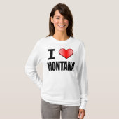 I Montana Long Slapeve T-shirt (Voorkant volledig)