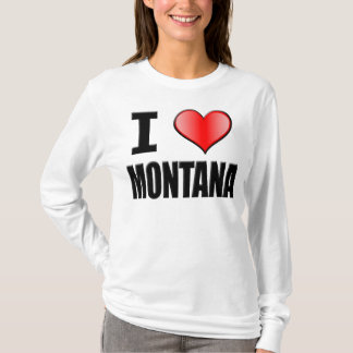 I Montana Long Slapeve T-shirt