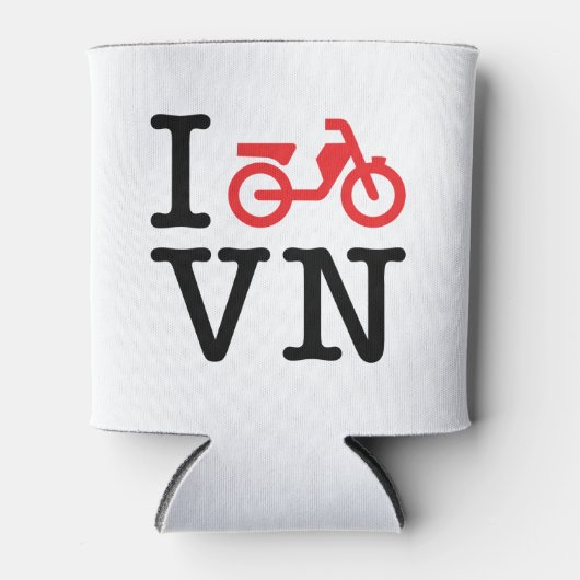 I Motorfiets Vietnam Blikjeskoeler (Voorkant)