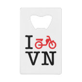 I Motorfiets Vietnam Creditkaart Flessenopener (Voorkant)