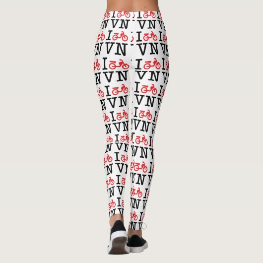 I Motorfiets Vietnam Leggings (Achterkant)