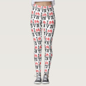 I Motorfiets Vietnam Leggings (Voorkant)