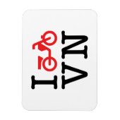 I Motorfiets Vietnam Magneet (Verticaal)