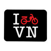 I Motorfiets Vietnam Magneet (Horizontaal)