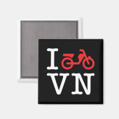 I Motorfiets Vietnam Magneet (Voorkant / Achterkant)
