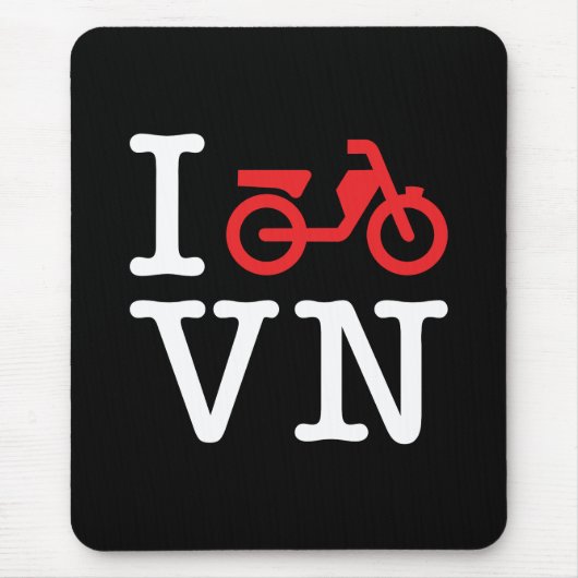 I Motorfiets Vietnam Muismat (Voorkant)