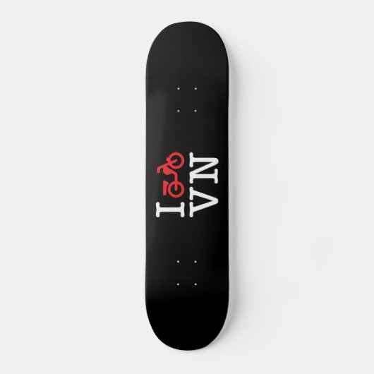 I Motorfiets Vietnam Persoonlijk Skateboard (Voorkant)