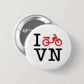 I Motorfiets Vietnam Ronde Button 5,7 Cm (Voorkant /achterkant)