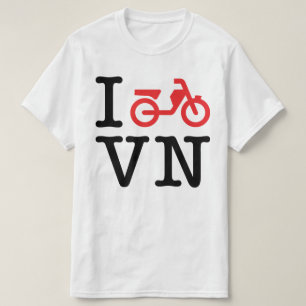 I Motorfiets Vietnam T-shirt