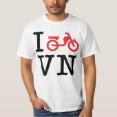 I Motorfiets Vietnam T-shirt (Voorkant)