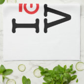 I Motorfiets Vietnam Theedoek (Gevouwen)