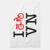 I Motorfiets Vietnam Theedoek (Verticaal)