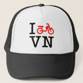 I Motorfiets Vietnam Trucker Pet (Voorkant)