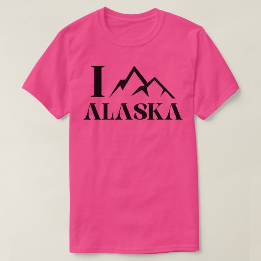 I Mountain Alaska T-shirt (Design voorkant)