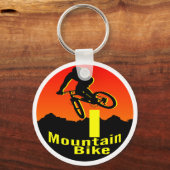 I Mountain Bike Sleutelhanger (Voorkant)