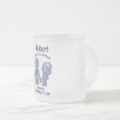 I must be a patient, because I’m falling for you Matglas Koffiemok (Voorkant rechts)