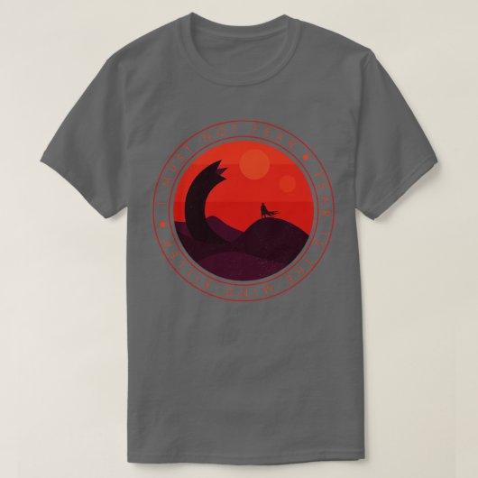 I Must Not Fear Dune T-shirt (Design voorkant)