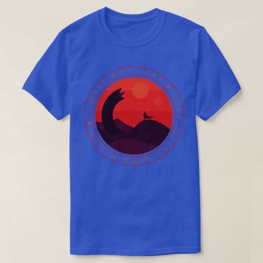 I Must Not Fear Dune T-shirt (Design voorkant)