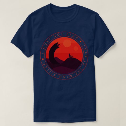I Must Not Fear Dune T-shirt (Design voorkant)