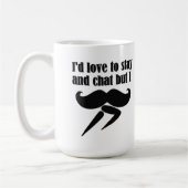 I Mustache (I Must Dash) - Erg Grappig Koffiemok (Links)