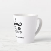 I Mustache You A Question Latte Mok (Rechterhoek)