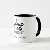 I Mustache You A Question Mok (Voorkant rechts)